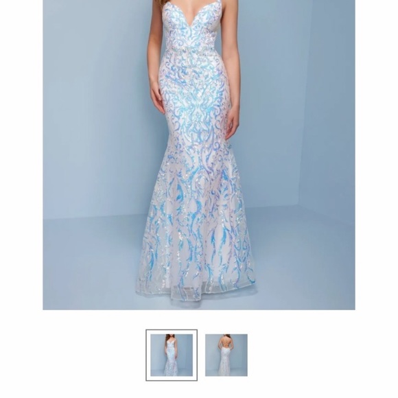 Prom Dress from Gipper Prom size 2 - Picture 14 of 15